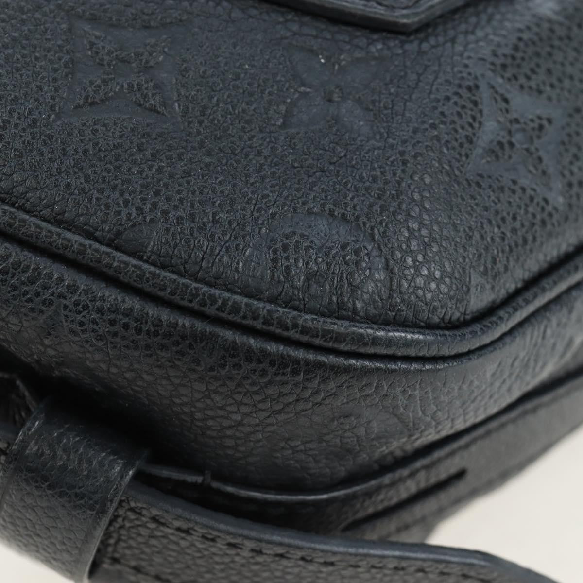 Louis Vuitton Boite Chapeau Souple Monogram Empreinte Leather Black Leather Shoulder Bag Bag (Pre-Owned)