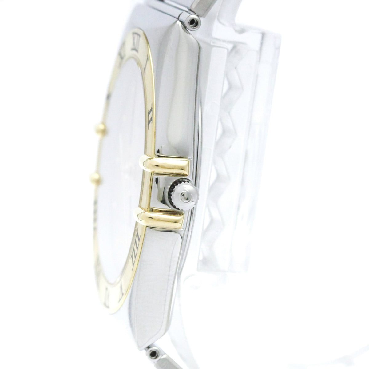 Omega Constellation Quartz Stainless Steel And Yellow Gold Watch (Pre-Owned)