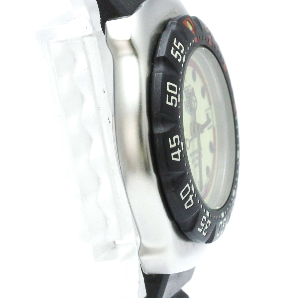 Tag Heuer Formula 1 Lady Stainless Steel And Rubber Watch (Pre-Owned)