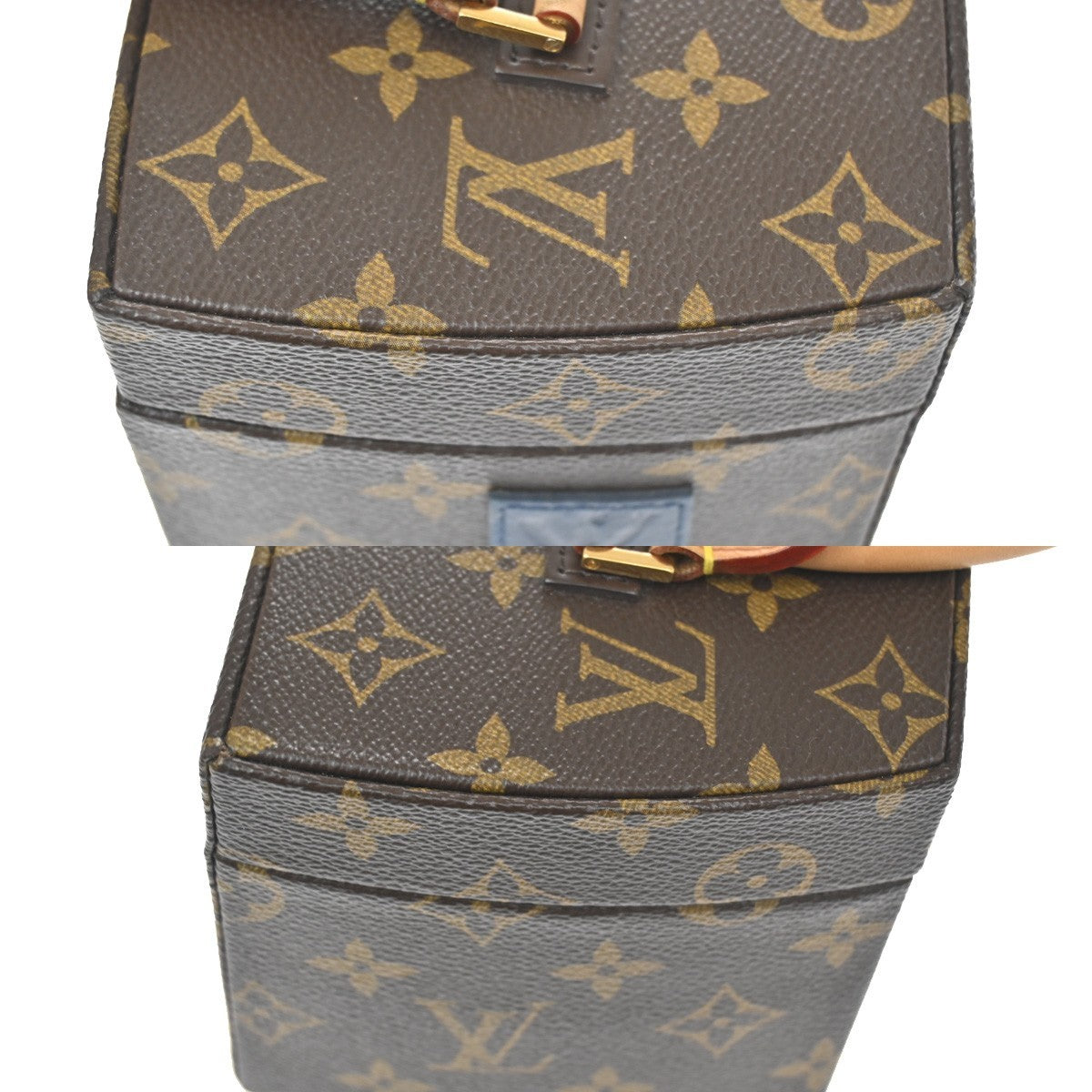 Louis Vuitton Frank Gehry Twisted Box Monogram Canvas Brown Canvas Handbag (Pre-Owned)