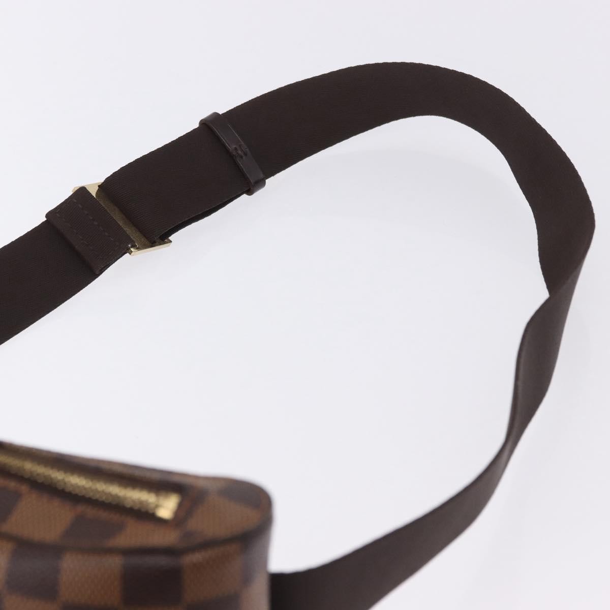 Louis Vuitton Geronimos Damier Brown Canvas Clutche & Pouche Bag (Pre-Owned)