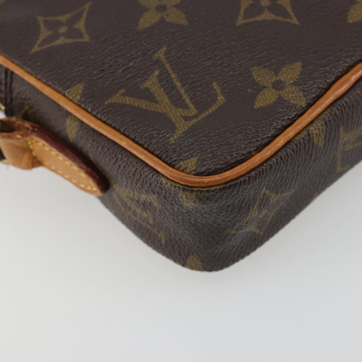 Louis Vuitton Danube Limited Edition Comic Trunk Printed Monogram Eclipse Canvas Brown Canvas Shoulder Bag Bag (Pre-Owned)