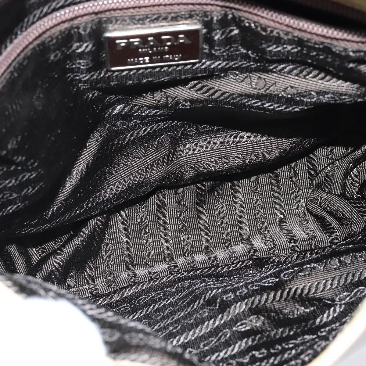 Prada Vintage Leather Beige Leather Shoulder Bag Bag (Pre-Owned)