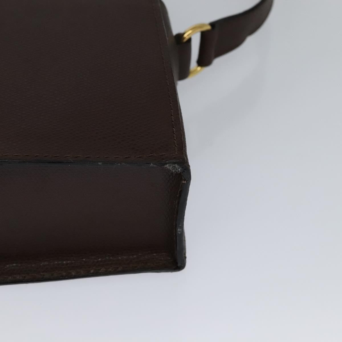 Celine Vintage Turnlock Leather Brown Leather Shoulder Bag Bag (Pre-Owned)