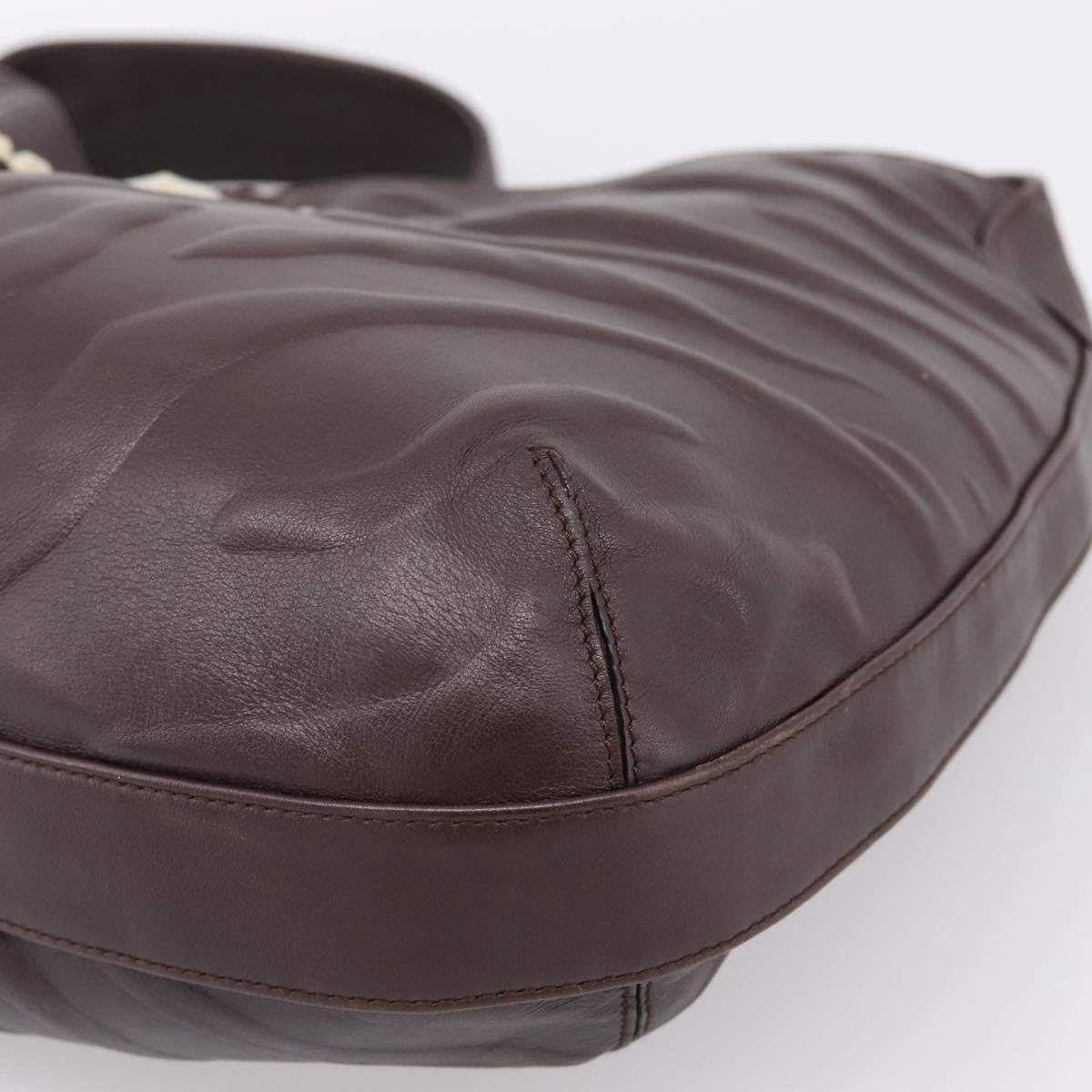 Cartier Panthère Shoulder Leather Brown Leather Shoulder Bag Bag (Pre-Owned)