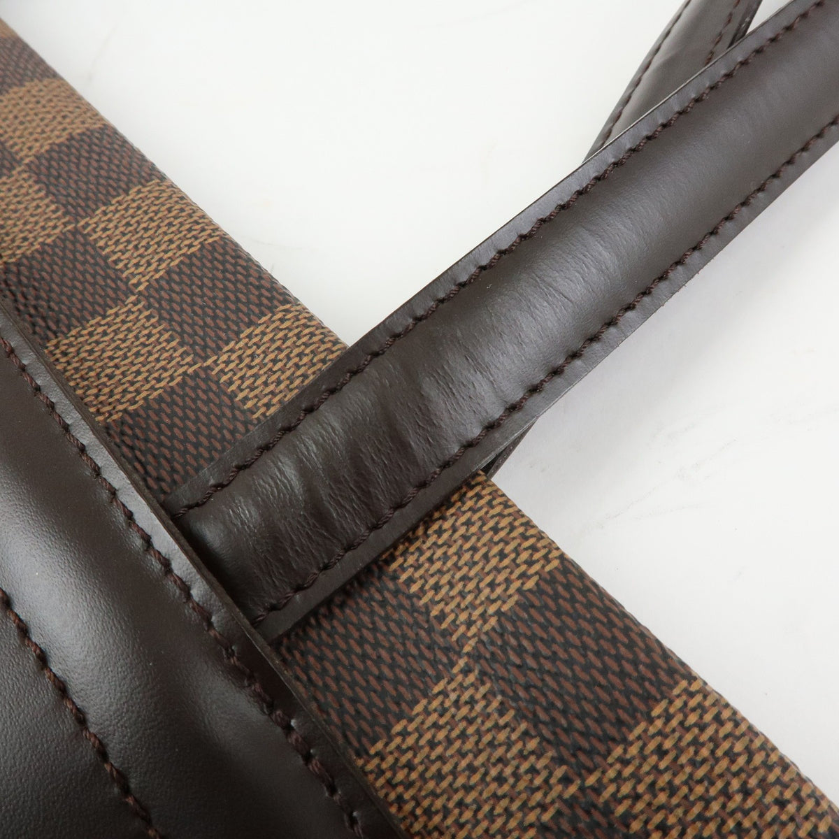 Louis Vuitton Clifton Damier Brown Canvas Handbag (Pre-Owned)