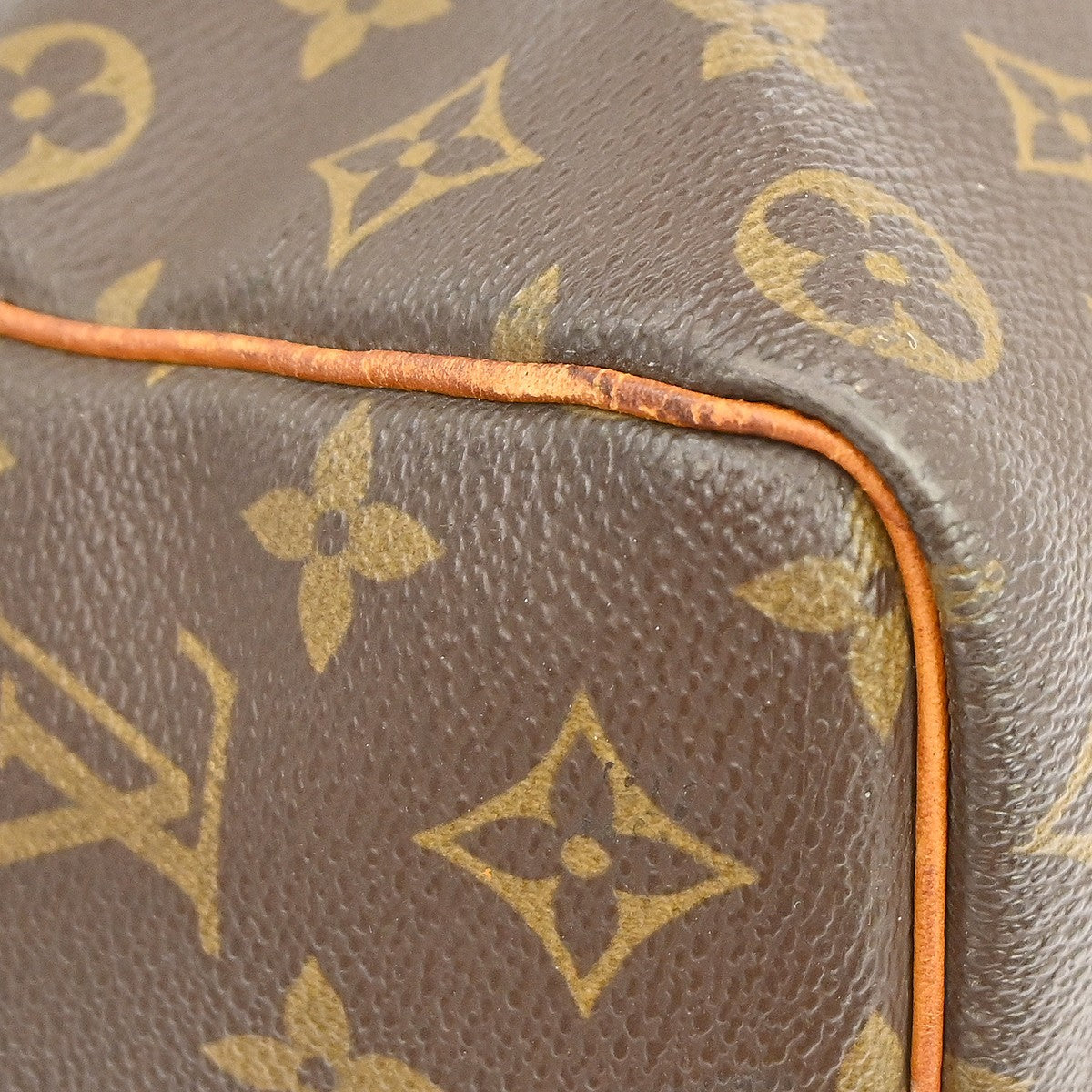 Louis Vuitton Keepall Monogram Canvas Brown Canvas Travel Bag Bag (Pre-Owned)