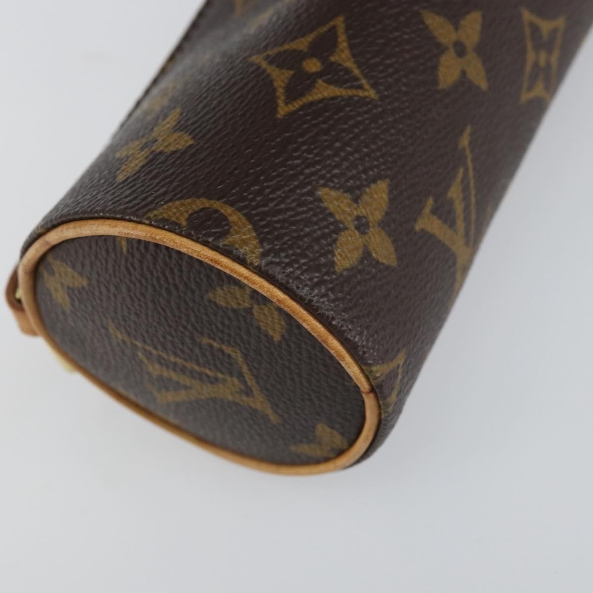 Louis Vuitton Papillon Pochette Monogram Canvas Brown Canvas Clutche & Pouche Bag (Pre-Owned)