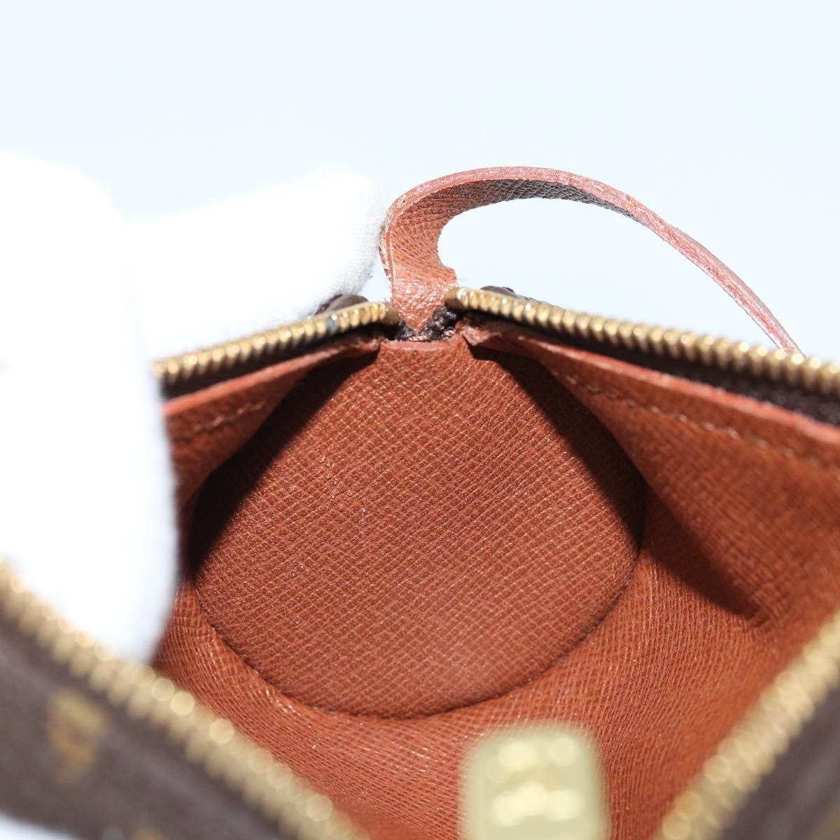 Louis Vuitton Papillon Pochette Monogram Canvas Brown Canvas Clutche & Pouche Bag (Pre-Owned)