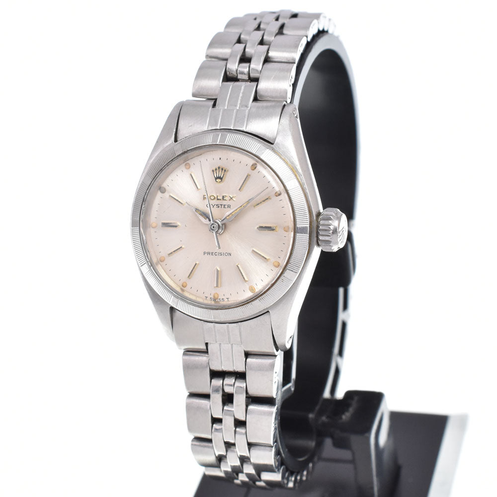 Rolex Oyster Precision Steel Watch (Pre-Owned)