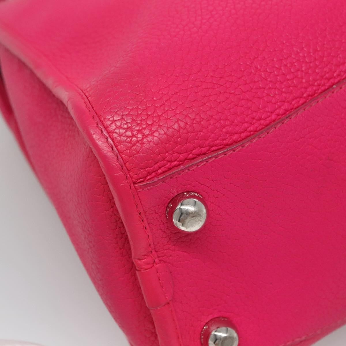Loewe Alamo Leather Pink Leather Handbag (Pre-Owned)