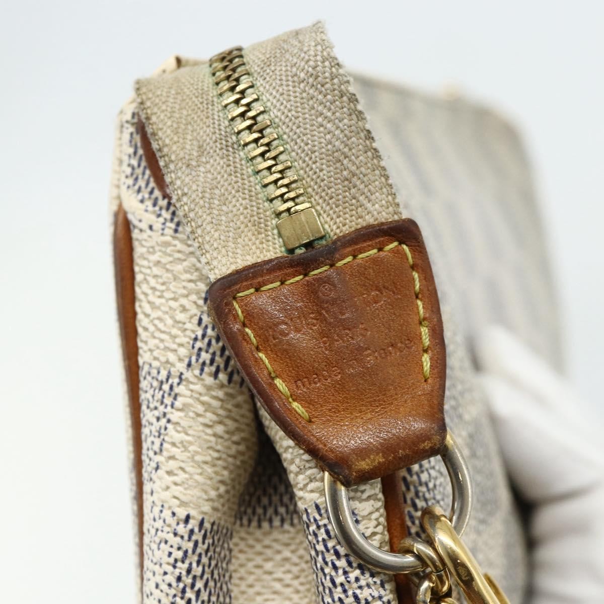 Louis Vuitton Eva Damier Beige Canvas Shoulder Bag Bag (Pre-Owned)