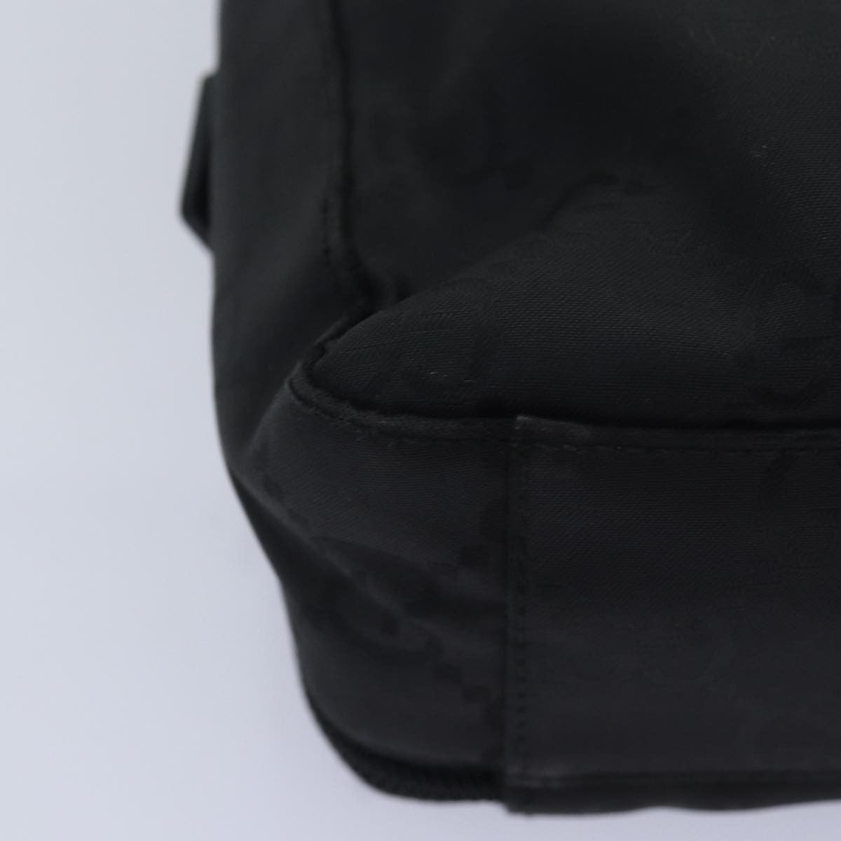 Gucci Vintage Clutch Canvas Black Canvas Clutche & Pouche Bag (Pre-Owned)