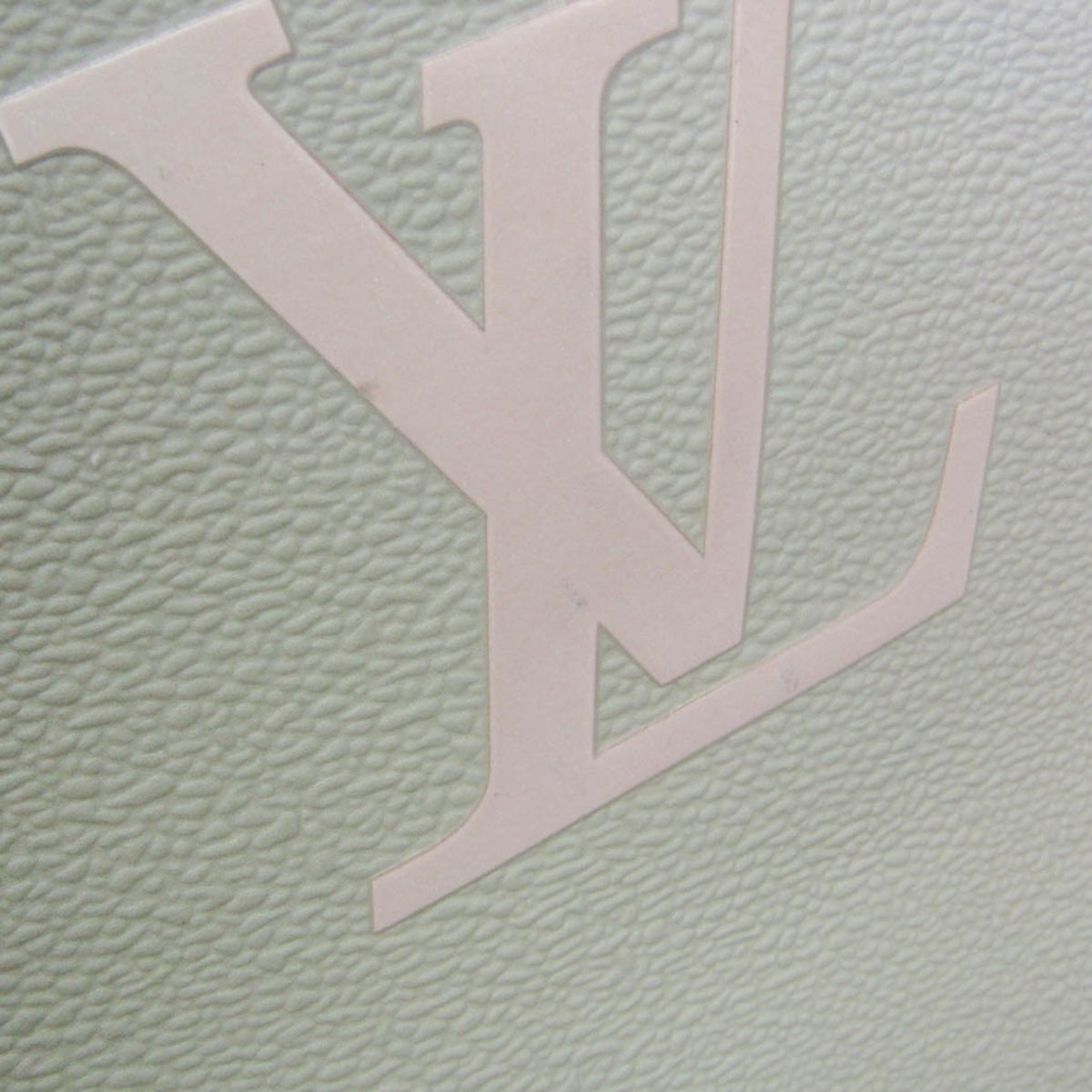 Louis Vuitton Onthego Spring In The City Monogram Giant Canvas Khaki Canvas Tote Bag Bag (Pre-Owned)