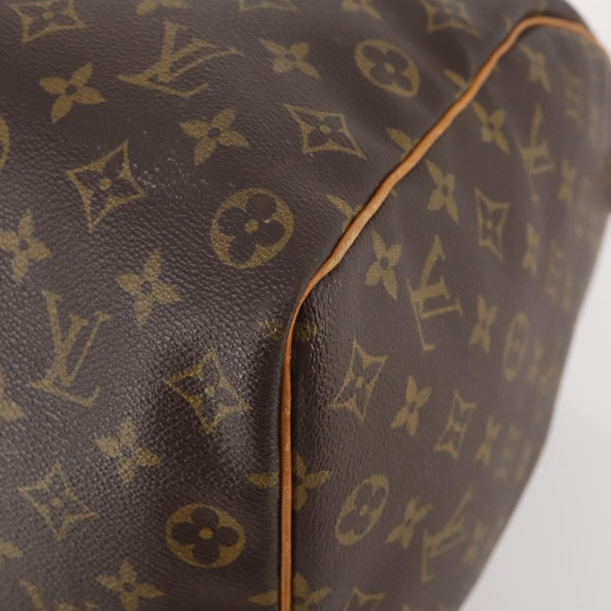 Louis Vuitton Keepall Monogram Canvas Brown Canvas Travel Bag Bag (Pre-Owned)