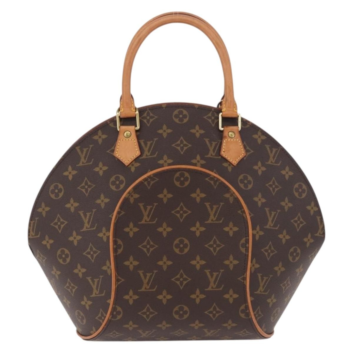 Louis Vuitton Ellipse Monogram Canvas Brown Canvas Handbag (Pre-Owned)
