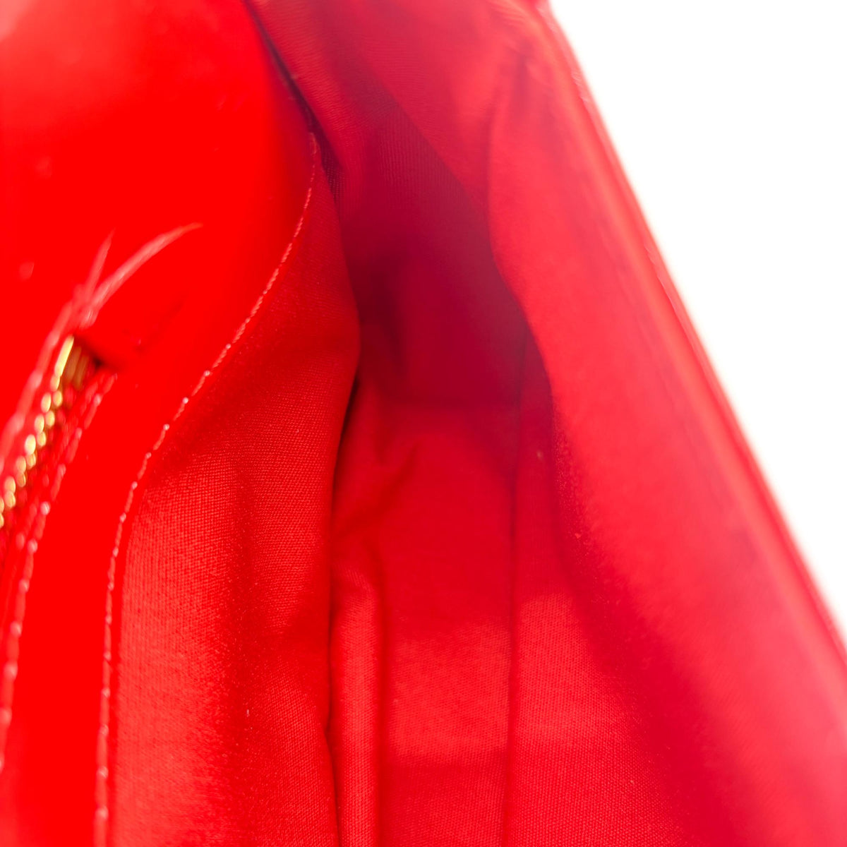 Louis Vuitton Sobe Clutch Patent Red Patent_Leather Clutche & Pouche Bag (Pre-Owned)