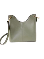 Michael Kors Joan Large Perforated Suede Leather Slouchy Messenger Handbag (Army Women's Green)