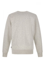 Hugo Boss Grey Cotton Logo Details Men's Sweatshirt