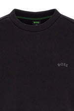 Hugo Boss Black Cotton Logo Details Men's Sweatshirt