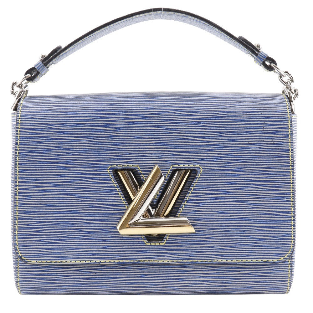 Louis Vuitton Twist Epi Leather Blue Leather Shoulder Bag Bag (Pre-Owned)