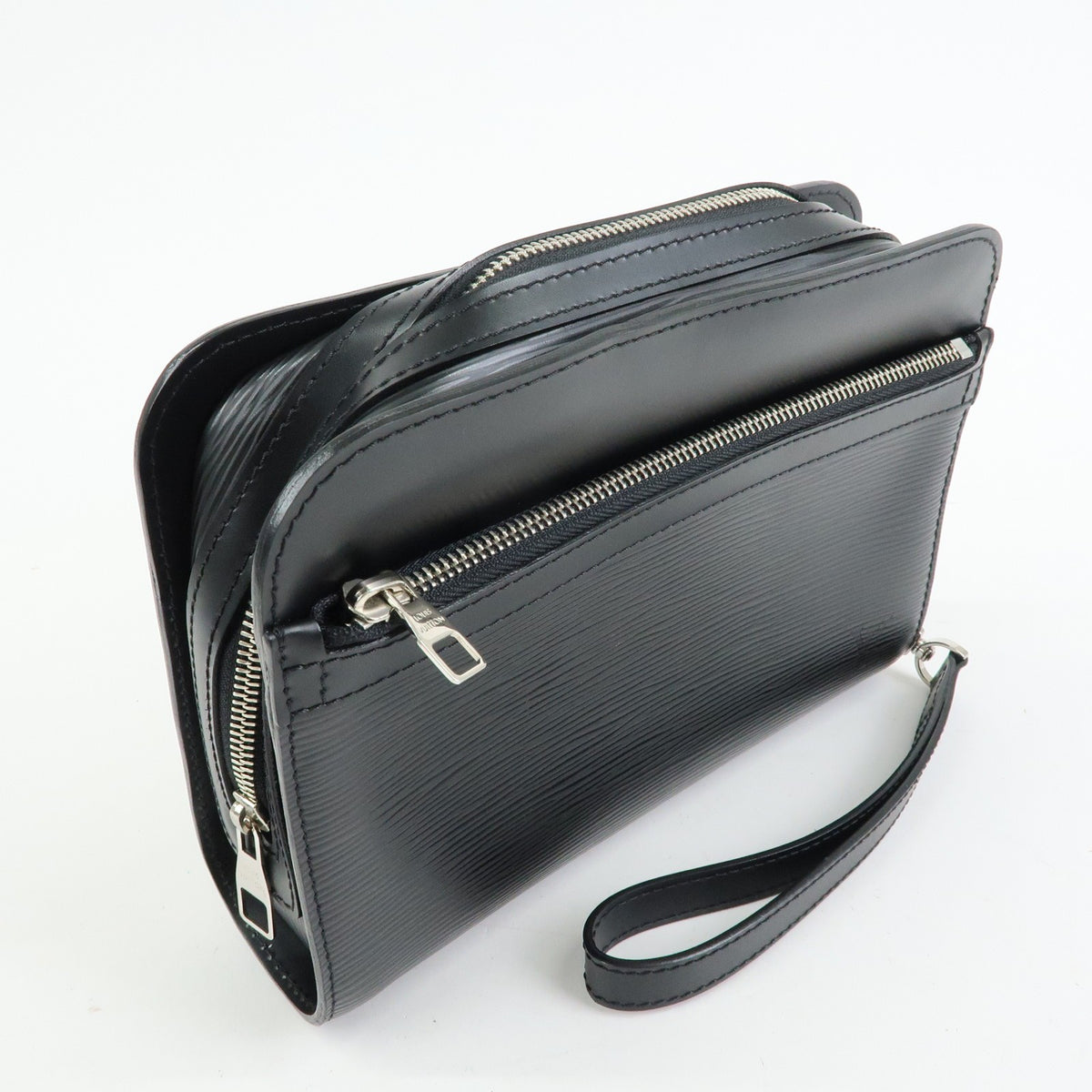 Louis Vuitton Hoche Clutch Epi Leather Black Leather Clutche & Pouche Bag (Pre-Owned)