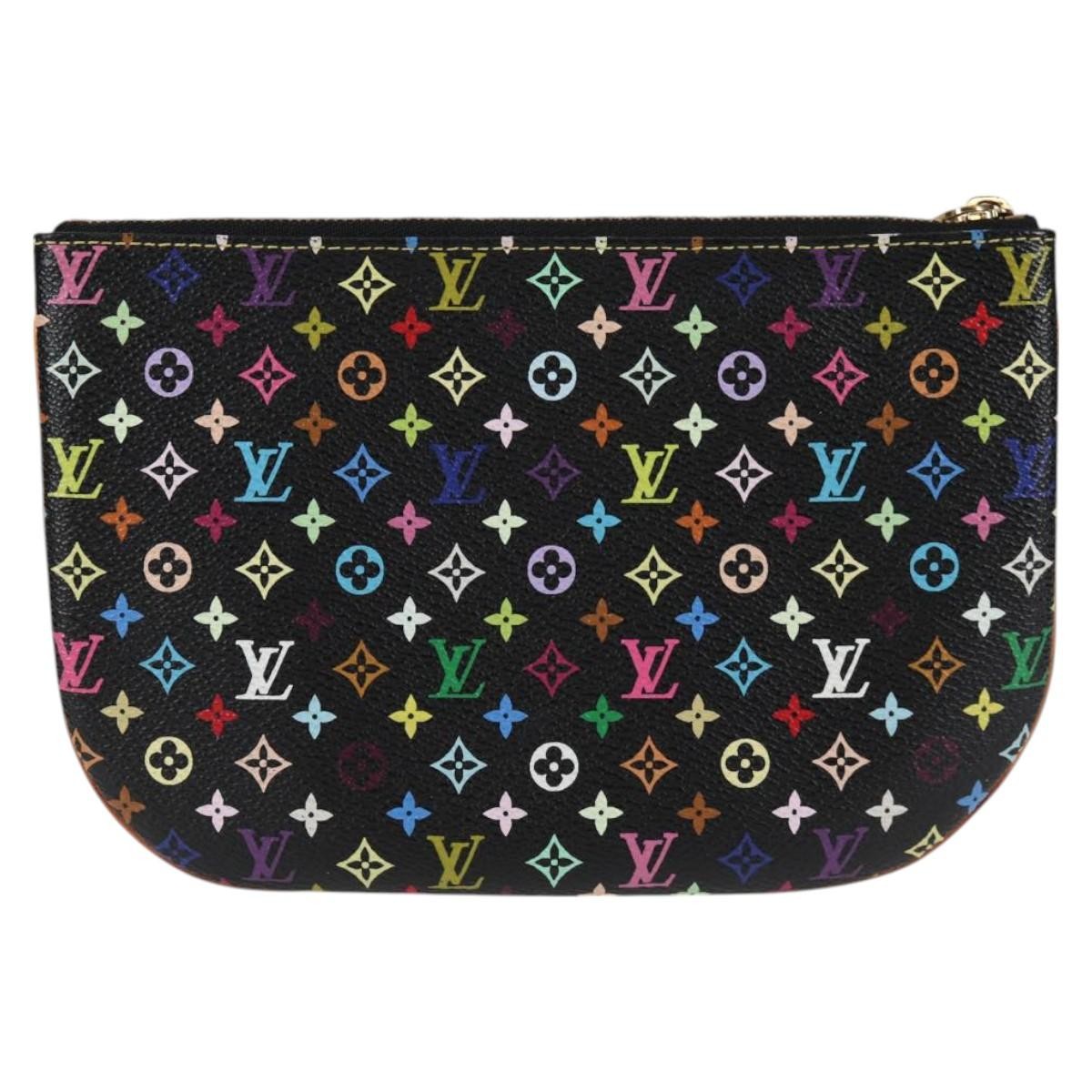 Louis Vuitton Pochette Gm Monogram Multicolor Multicolour Canvas Clutche & Pouche Bag (Pre-Owned)