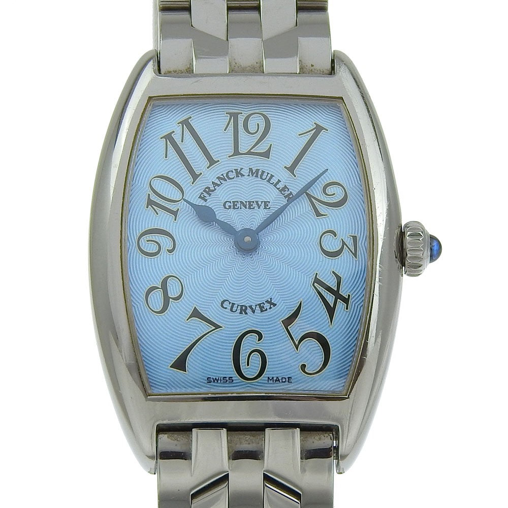 Franck Muller Cintree Curvex Quartz Stainless Steel Watch (Pre-Owned)