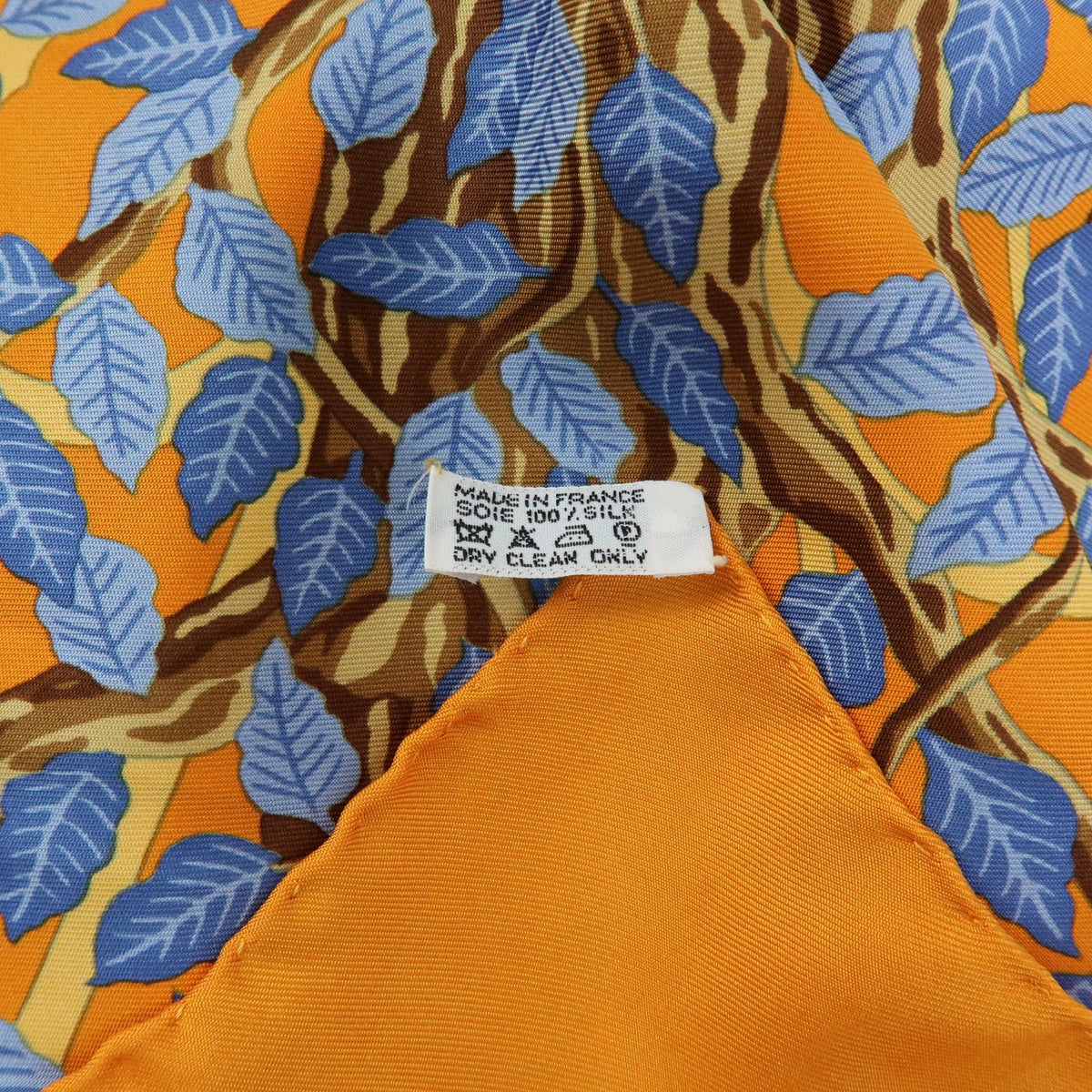 Hermes Carré 90 Silk Multicolor Orange Silk Scarve & Shawl Accessory (Pre-Owned)