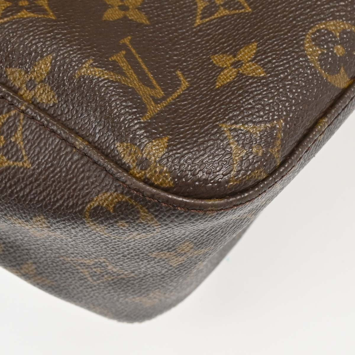 Louis Vuitton Looping Monogram Canvas Brown Canvas Handbag (Pre-Owned)