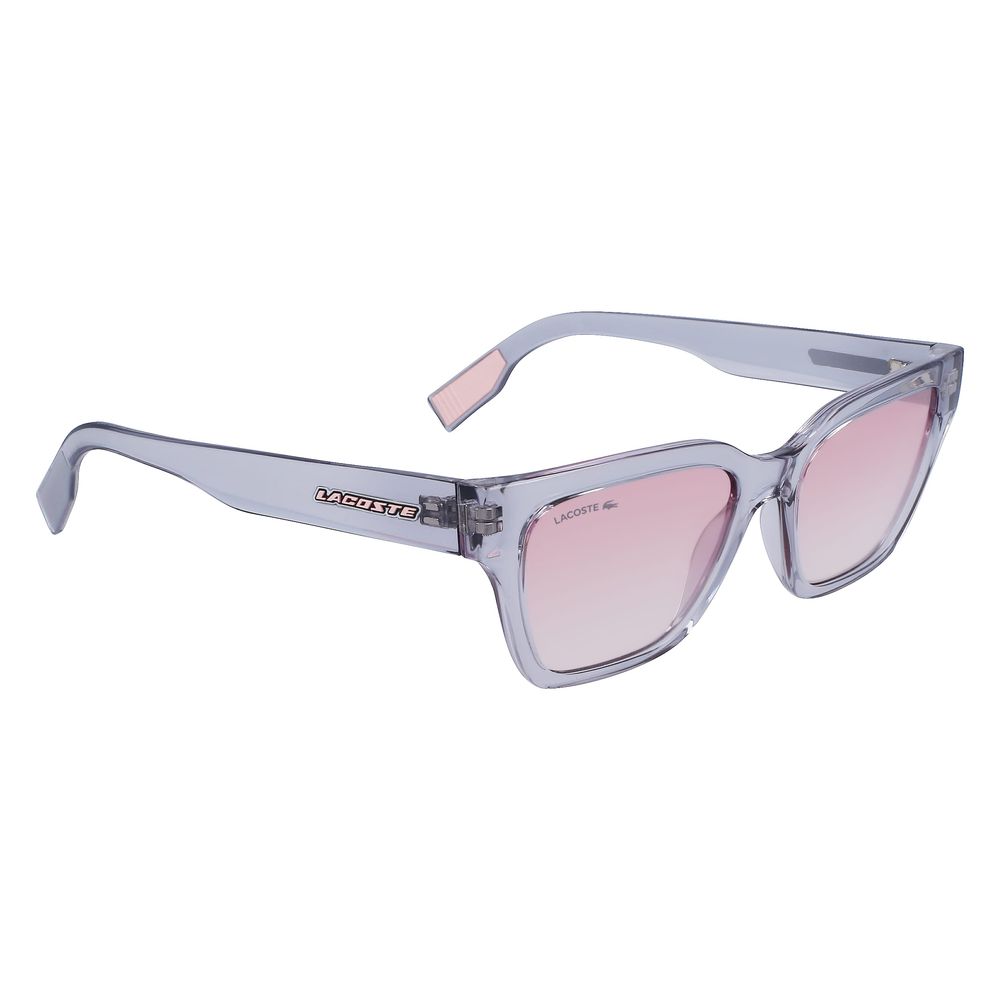 Lacoste Gray Injected Women's Sunglasses