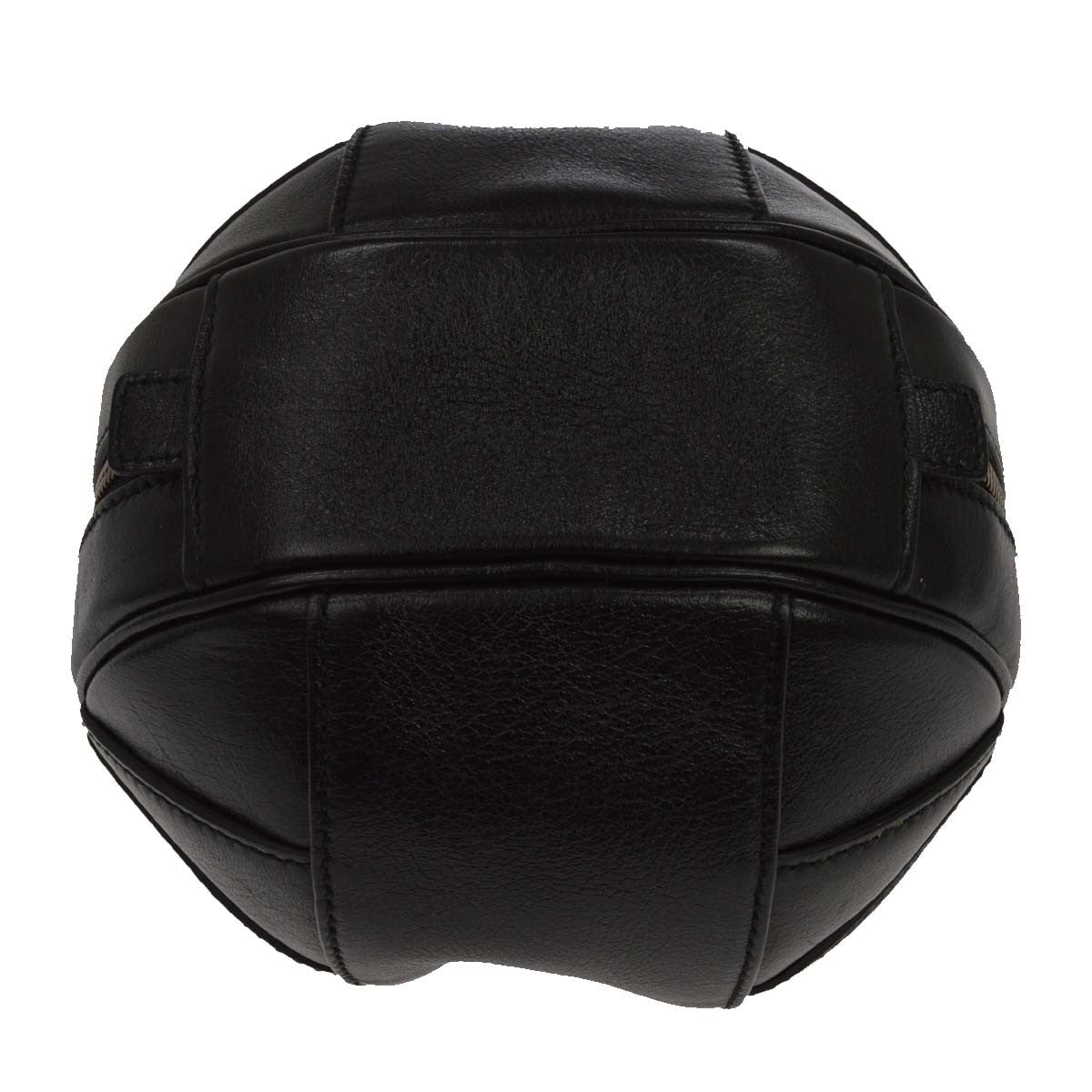 Gucci Tifosa Basketball Leather Black Leather Handbag (Pre-Owned)