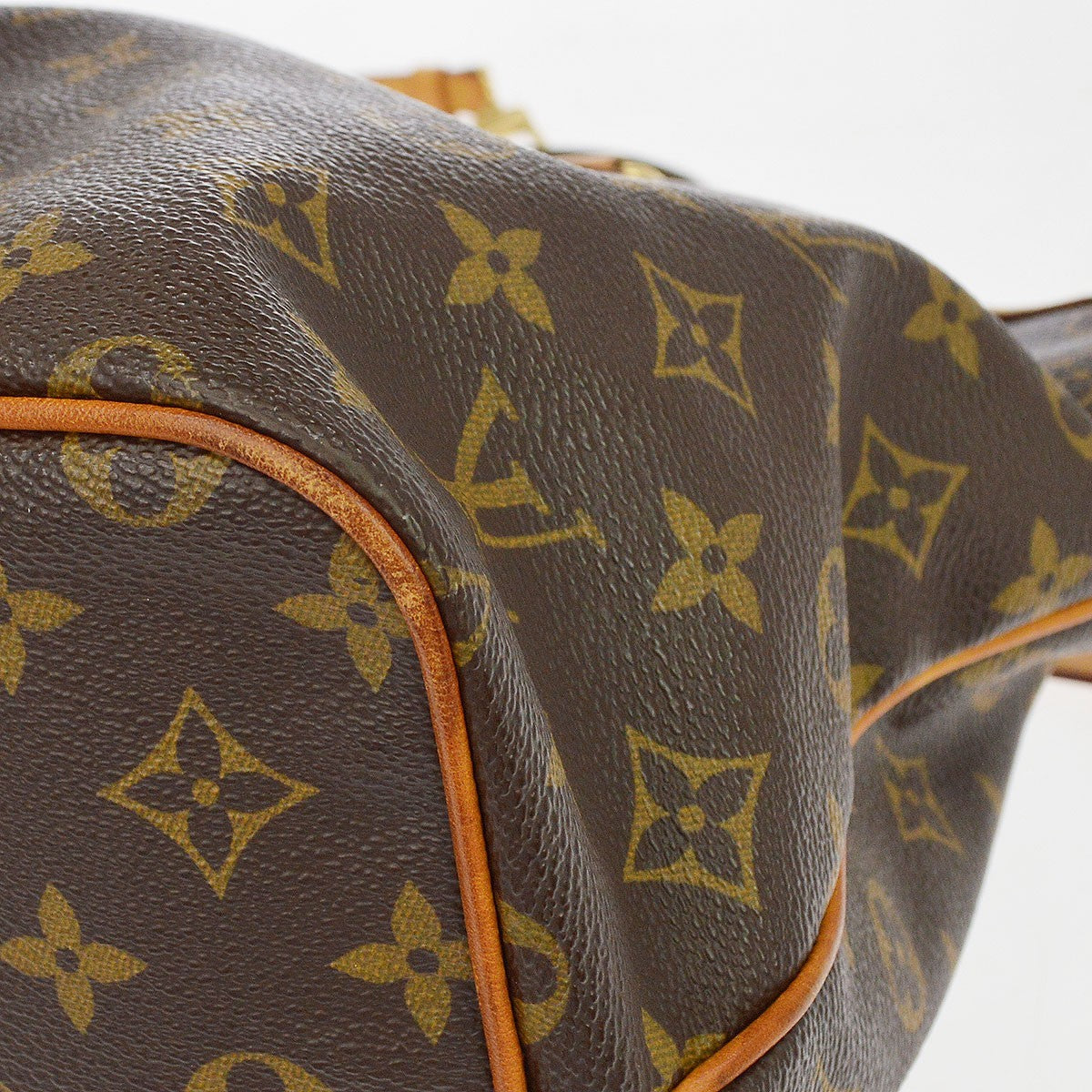 Louis Vuitton Palermo Monogram Canvas Brown Canvas Handbag (Pre-Owned)