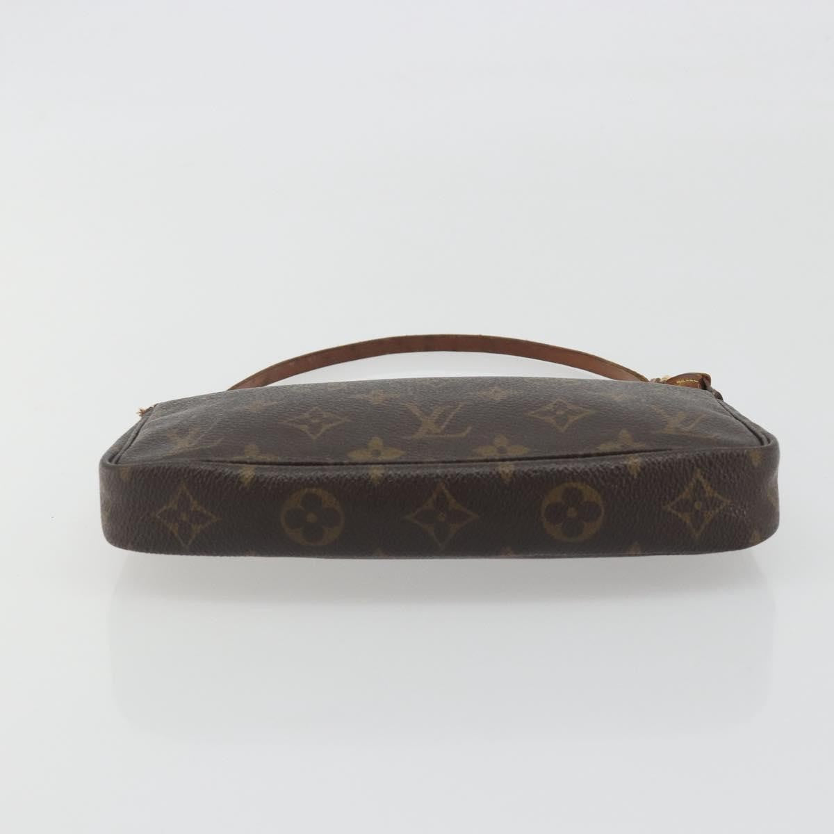 Louis Vuitton Pochette Accessoires Monogram Brown Canvas Clutche & Pouche Bag (Pre-Owned)