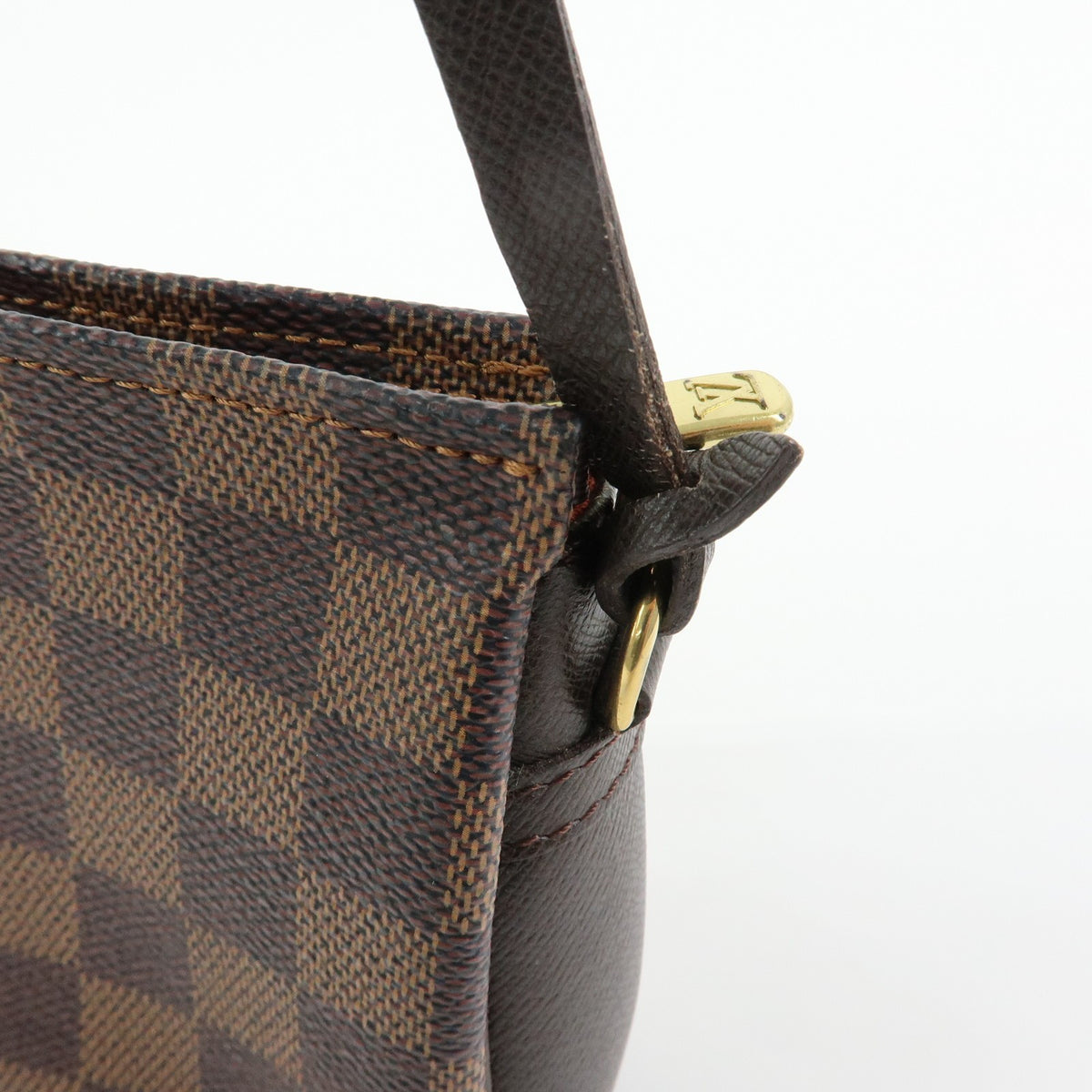 Louis Vuitton Trousse Make Up Damier Brown Canvas Clutche & Pouche Bag (Pre-Owned)