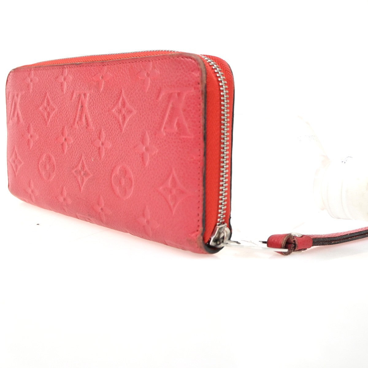 Louis Vuitton Portefeuille Zippy Monogramme Empreinte Monogramme Empreinte Red Leather Wallets Accessory (Pre-Owned)
