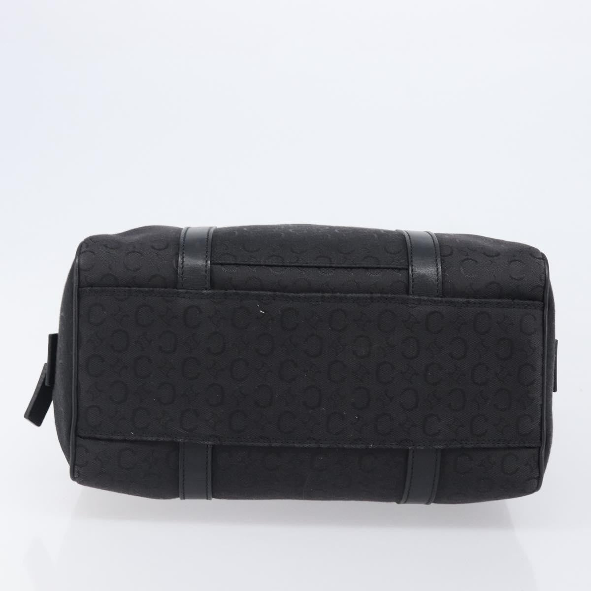 Celine Boston C Macadam Canvas Black Canvas Handbag (Pre-Owned)
