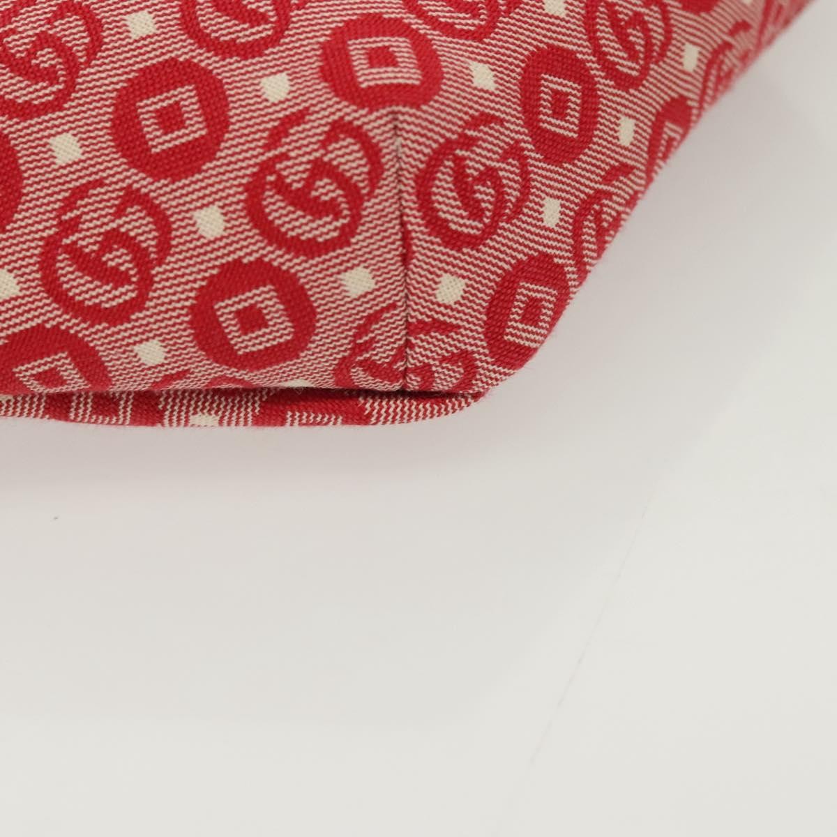 Gucci Children's Belt Printed Gg Coated Canvas Red Canvas Handbag (Pre-Owned)