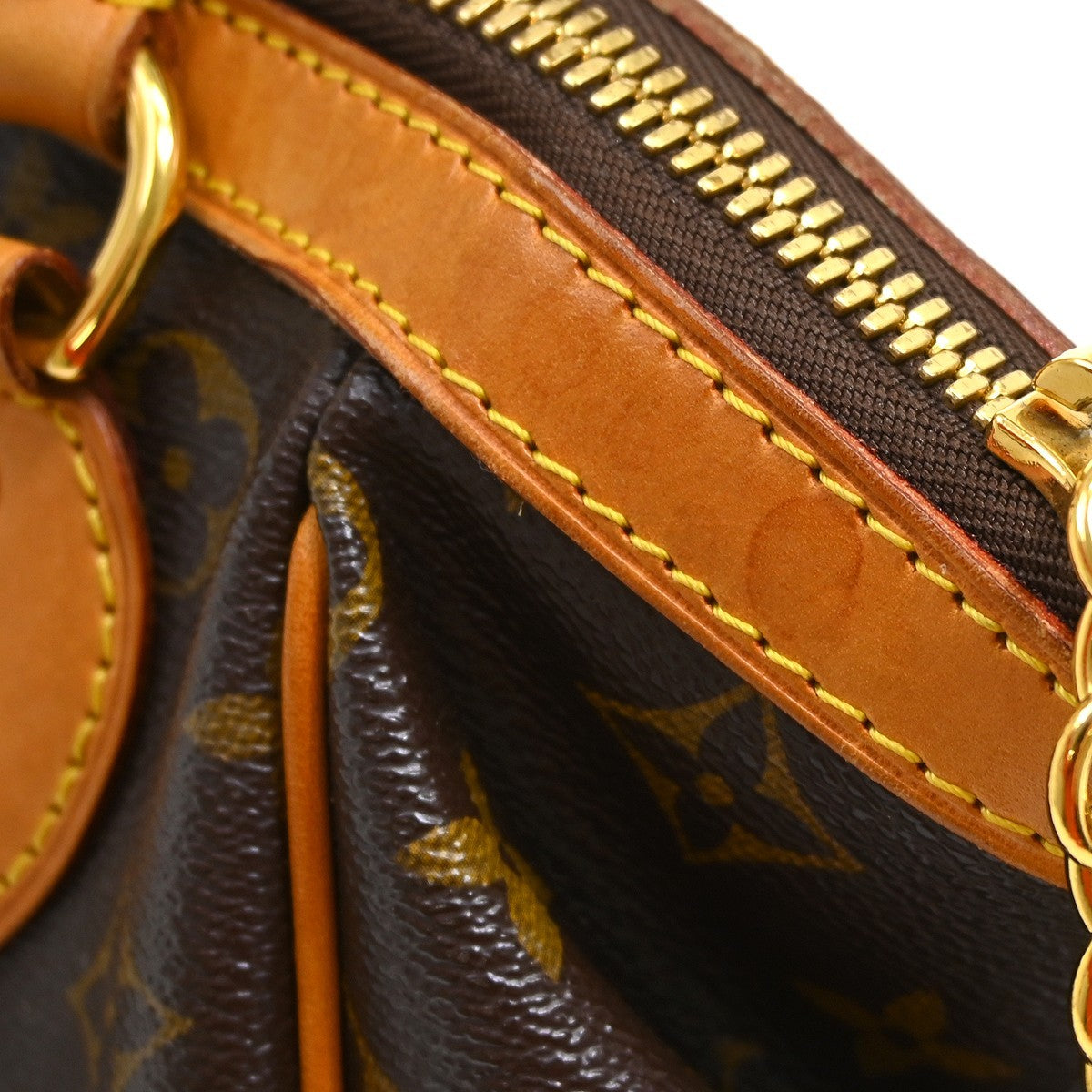 Louis Vuitton Tivoli Monogram Brown Canvas Handbag (Pre-Owned)
