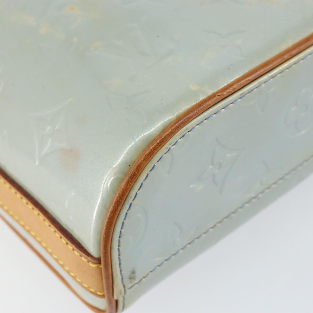 Louis Vuitton Sullivan Monogram Vernis Gray Patent_Leather Shoulder Bag Bag (Pre-Owned)