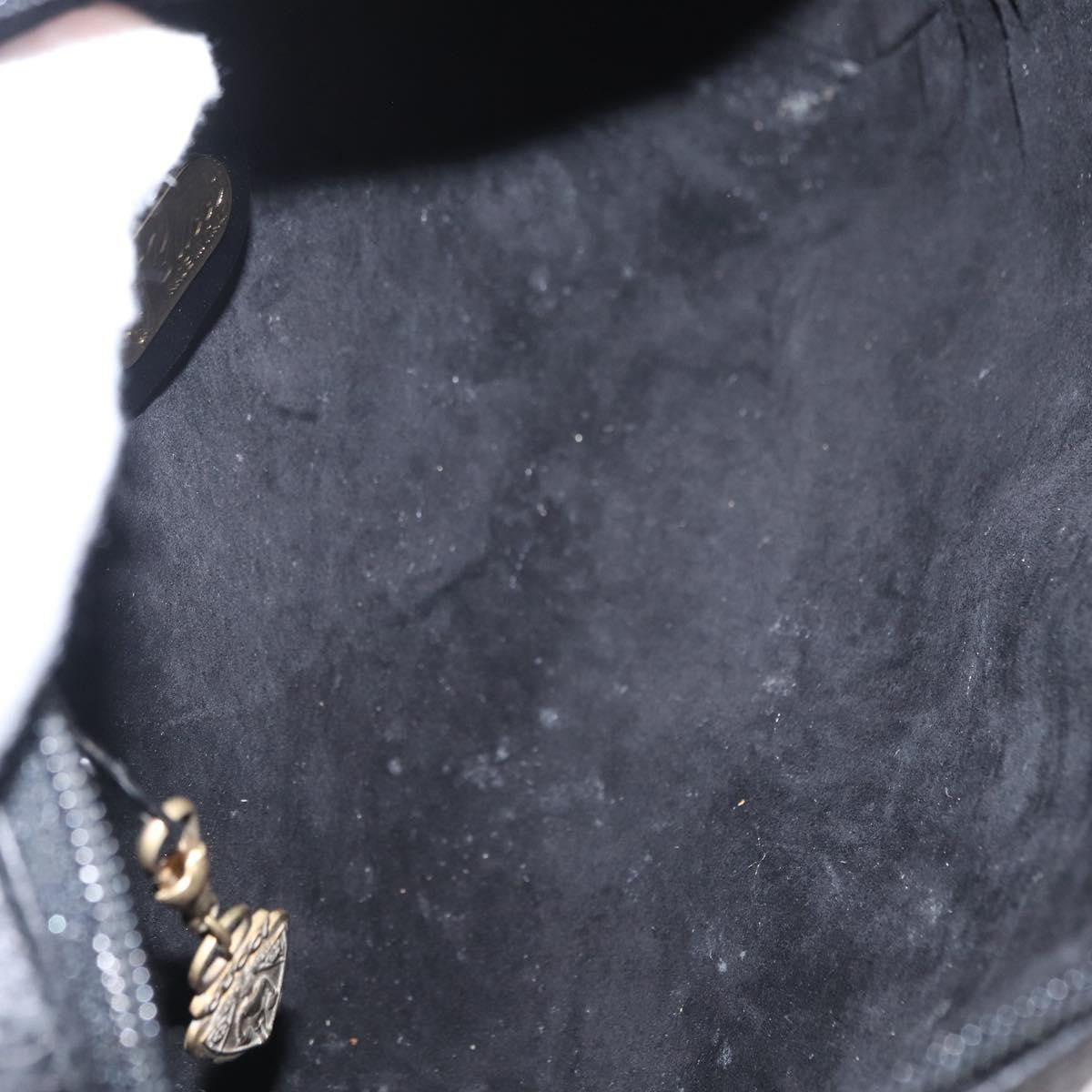 Gucci Vintage Leather Black Leather Shoulder Bag Bag (Pre-Owned)