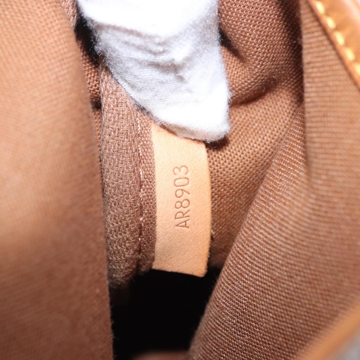 Louis Vuitton Saumur Monogram Canvas Brown Canvas Shoulder Bag Bag (Pre-Owned)
