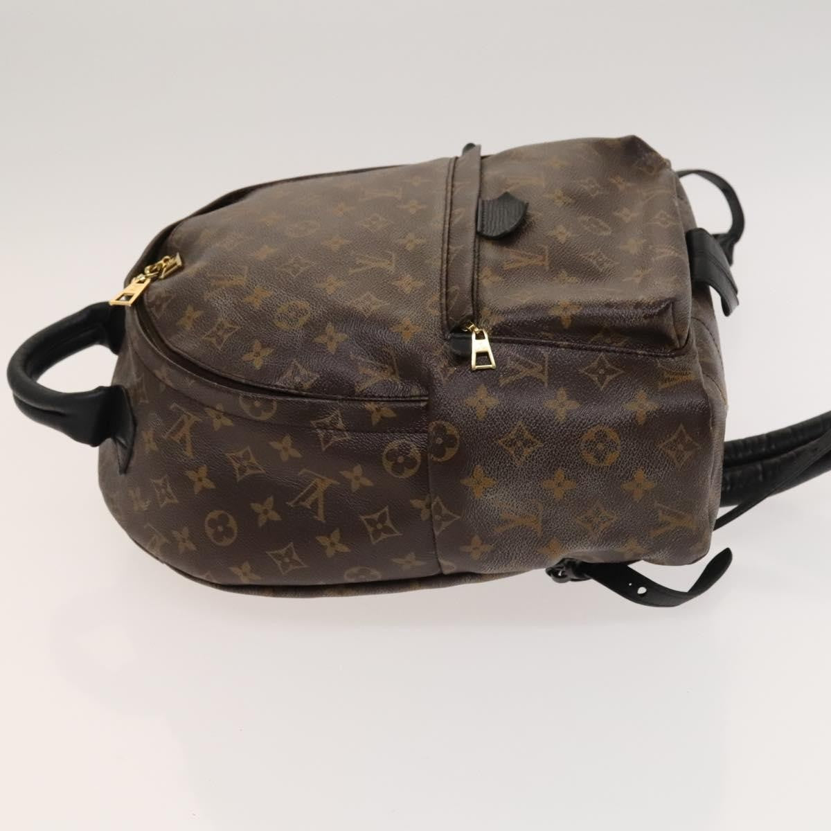 Louis Vuitton Palm Springs Monogram Canvas Brown Canvas Backpack Bag (Pre-Owned)