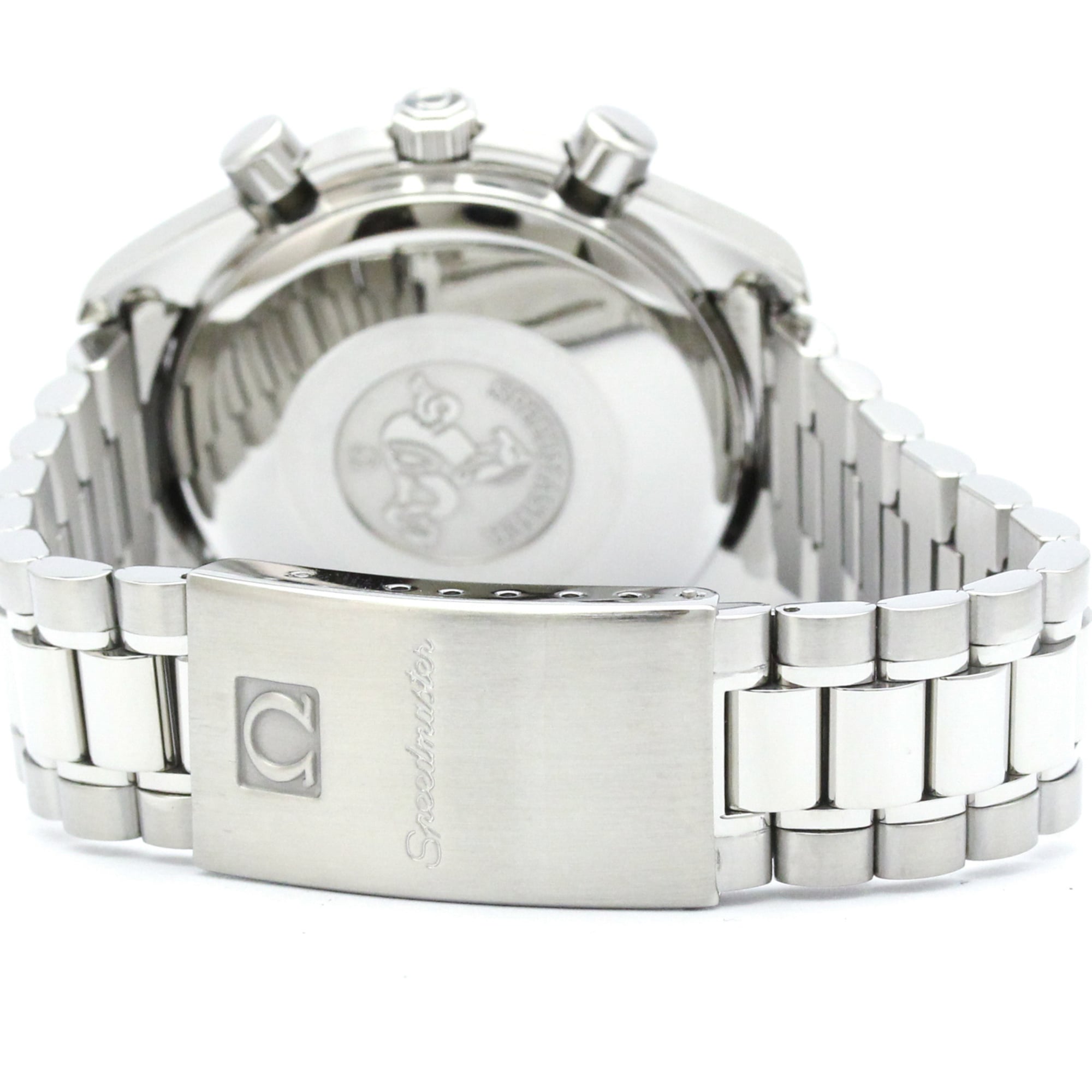 Omega Speedmaster Date Chronograph Automatic Stainless Steel Watch (Pre-Owned)