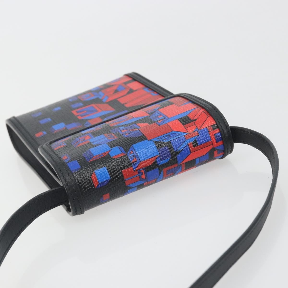 Gucci Flap Printed Coated Canvas Multicolour Pvc Shoulder Bag Bag (Pre-Owned)