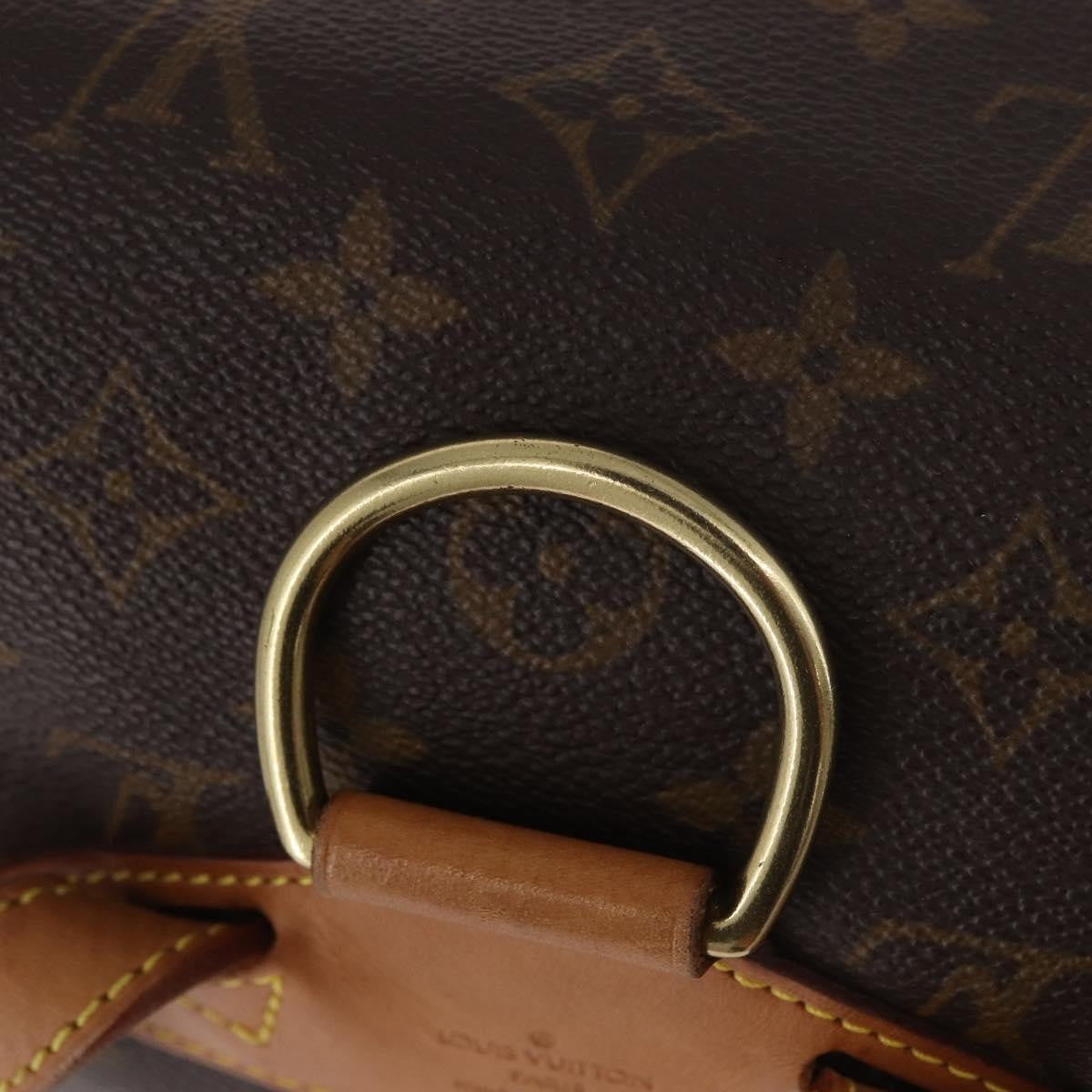 Louis Vuitton Vintage Montsouris Monogram Canvas Brown Canvas Backpack Bag (Pre-Owned)