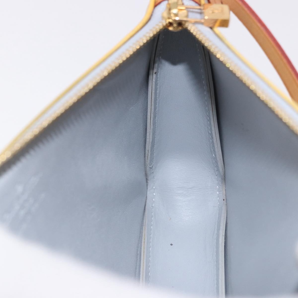 Louis Vuitton Lexington Pochette Patent Leather Gray Patent_Leather Clutche & Pouche Bag (Pre-Owned)