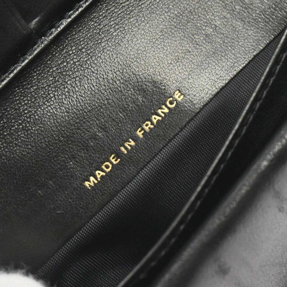 Chanel Timeless Cc French Caviar Black Leather Wallets Accessory (Pre-Owned)