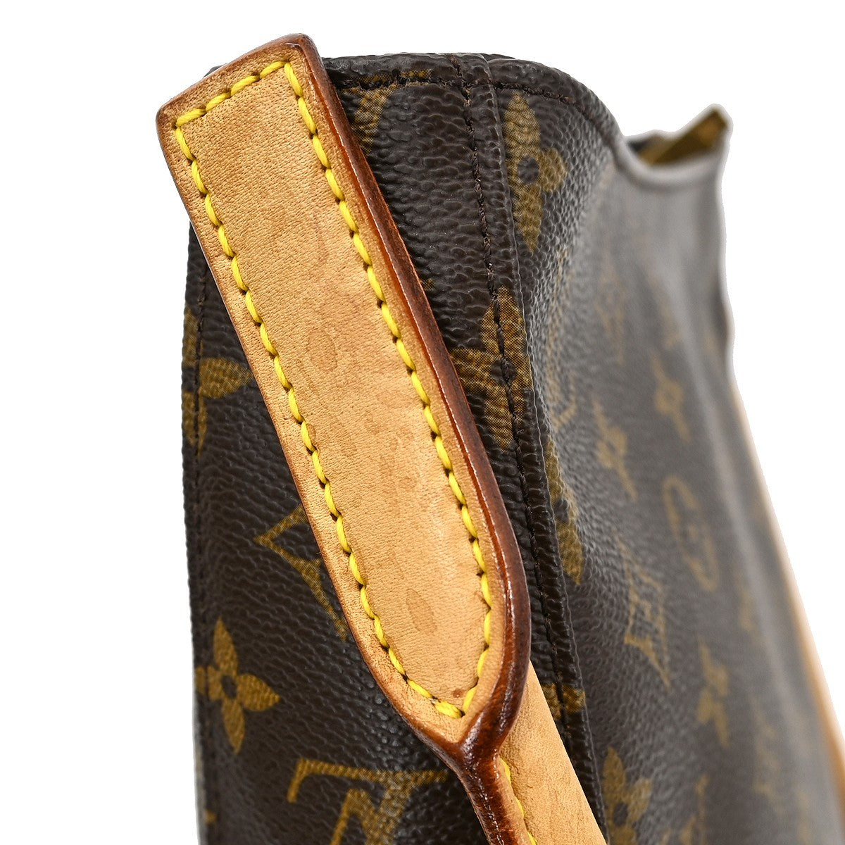 Louis Vuitton Looping Monogram Canvas Brown Canvas Handbag (Pre-Owned)