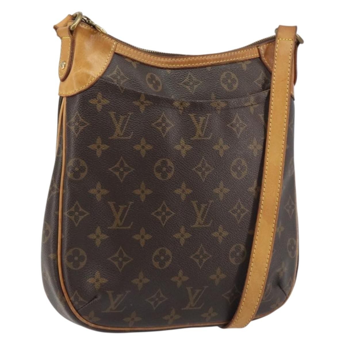 Louis Vuitton Odeon Monogram Canvas Brown Canvas Shoulder Bag Bag (Pre-Owned)